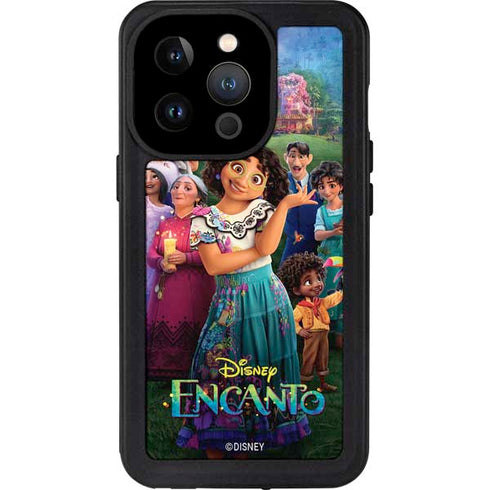 Disney Encanto Familia Poster iPhone 15 Pro Waterproof Case